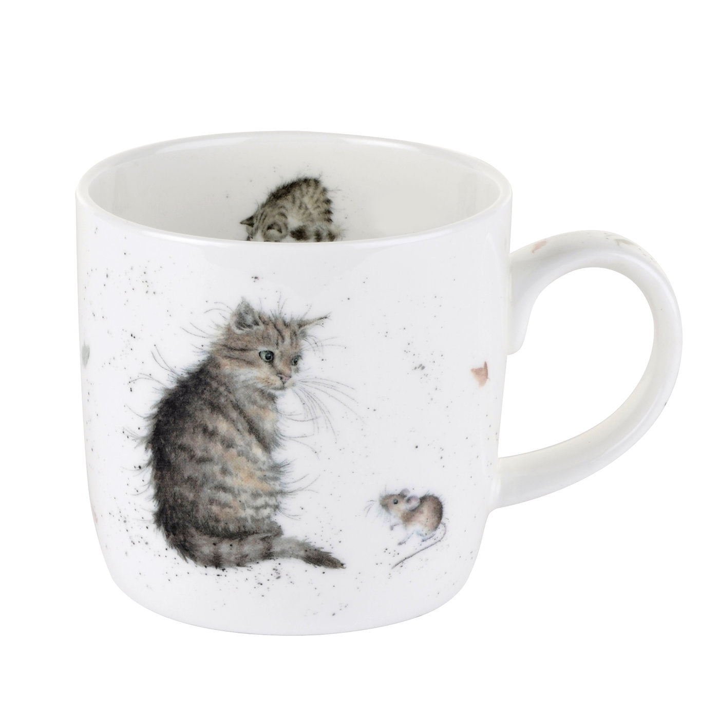 Cat and A Mouse 14 Ounce Mug