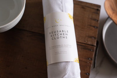 Extra Absorbent Reusable Kitchen Cloths